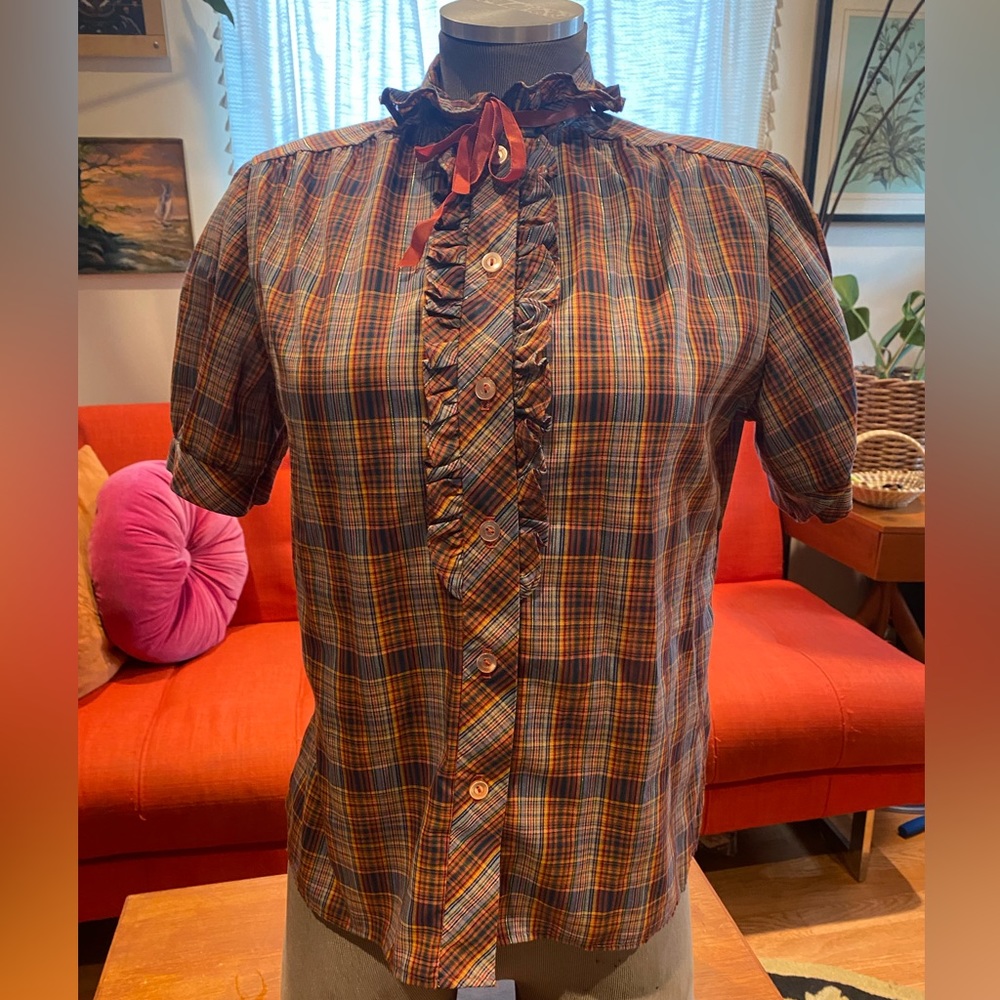 Vintage 1980’s plaid shirt